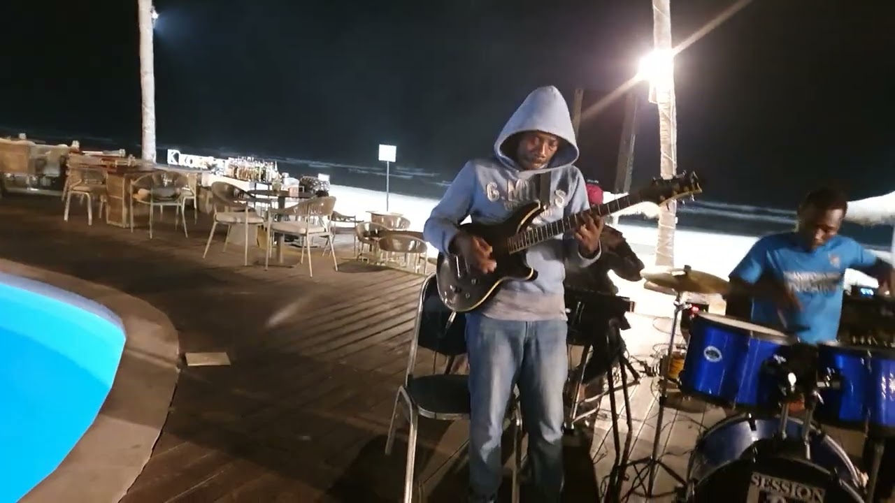 Lady & Shakara originally by Fela ( fusion) by The Kombo Beat Band @Kombo Beach, The Gambia. 