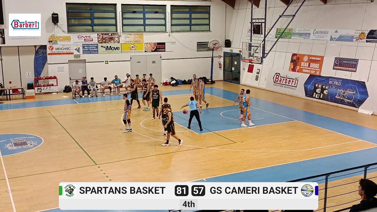 Spartans basket vs Gs Cameri basket - 05/02/2026