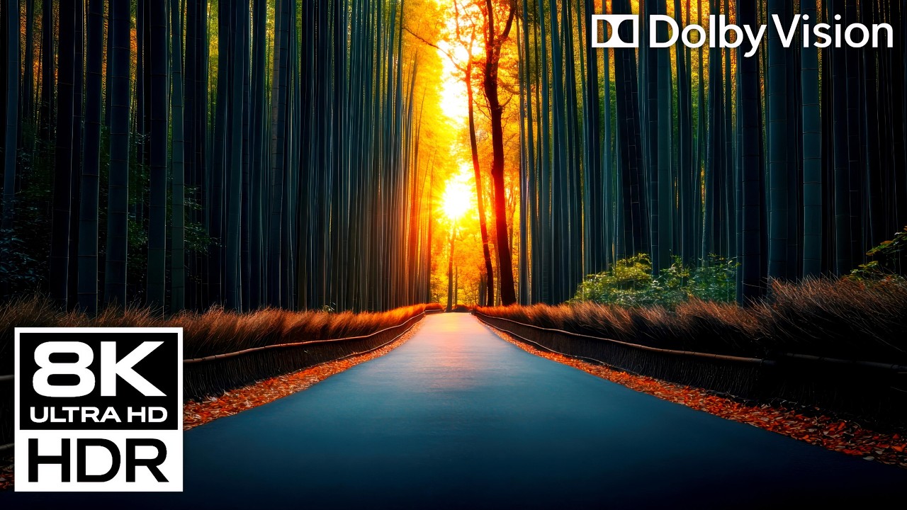 WORLD'S MOST REALISTIC 8K HDR 240FPS Video 👁️ Dolby Vision ULTRA HD (8K/4K TV TEST)