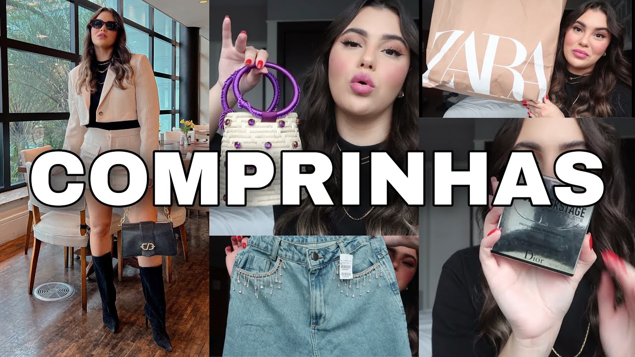 COMPRINHAS EM S&Atilde;O PAULO | ZARA, SEPHORA, BOM RETIRO, FARM&Aacute;CIA 💫 - BRUNA EROLES