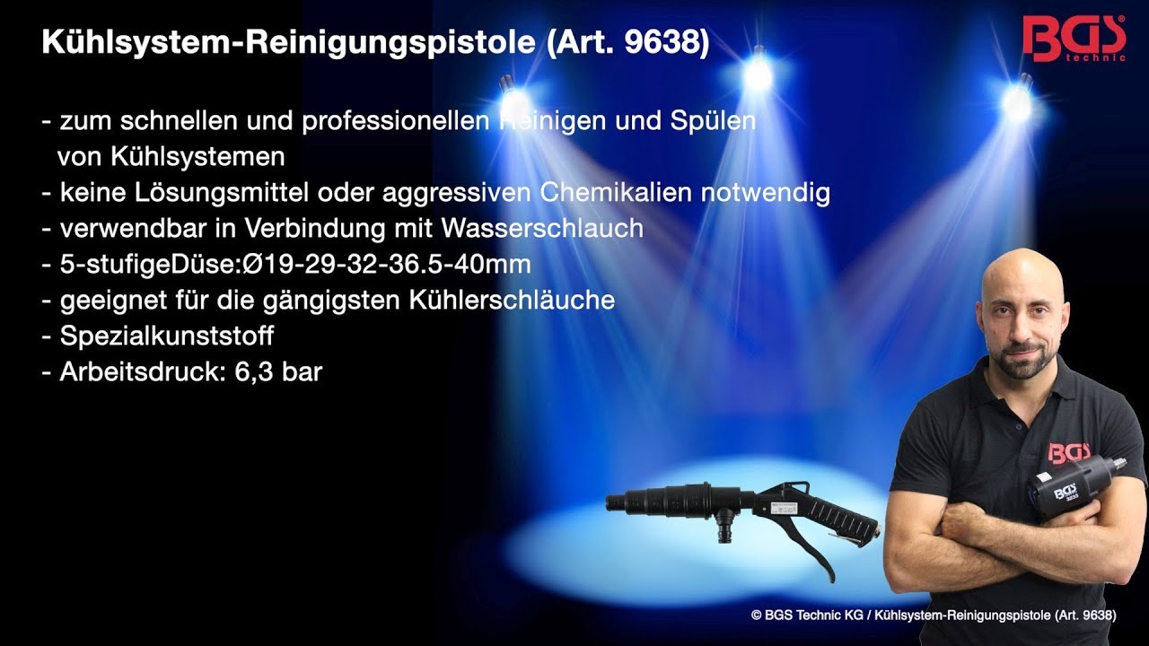 K&uuml;hlsystem-Reinigungspistole (Art. 9638)