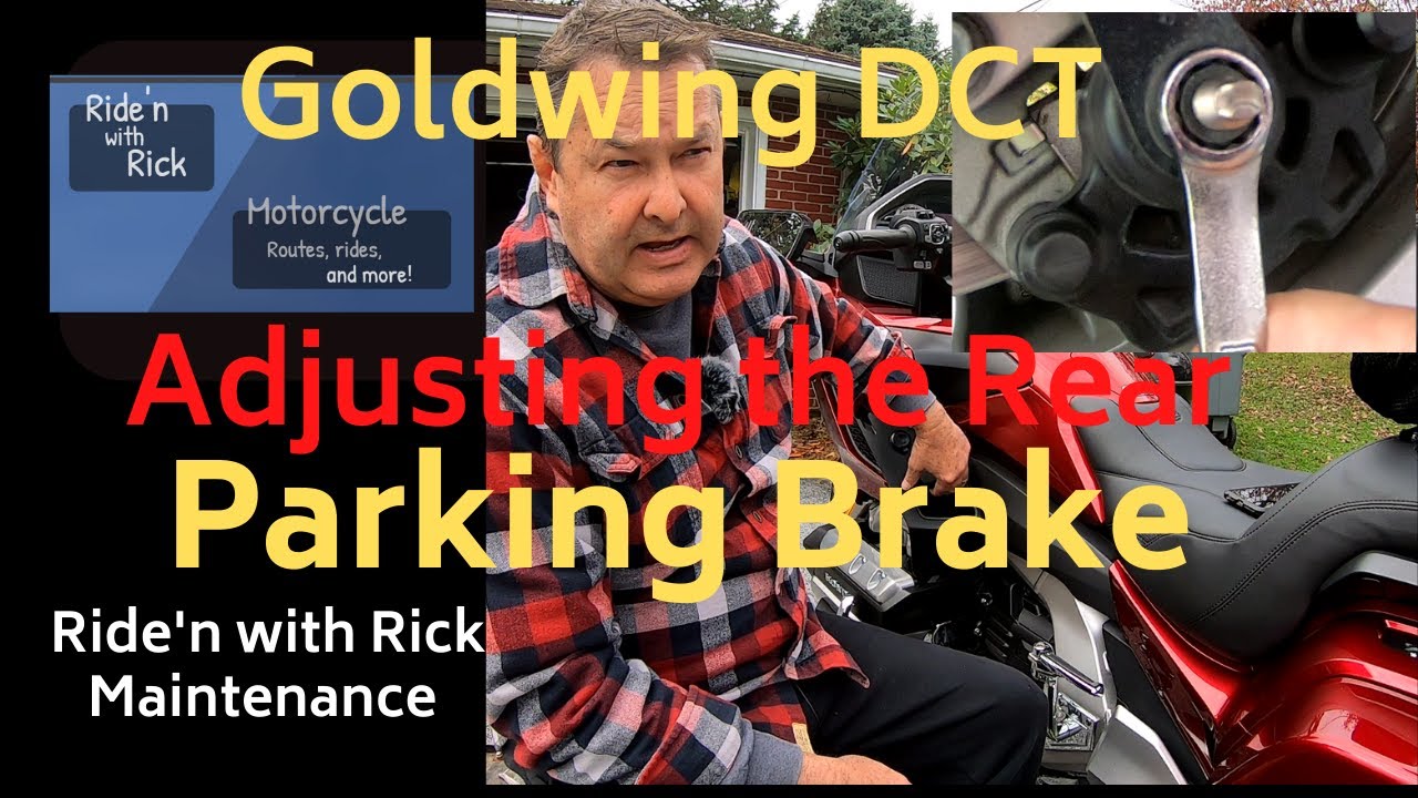 Honda Goldwing DCT Parking Brake Adjustment