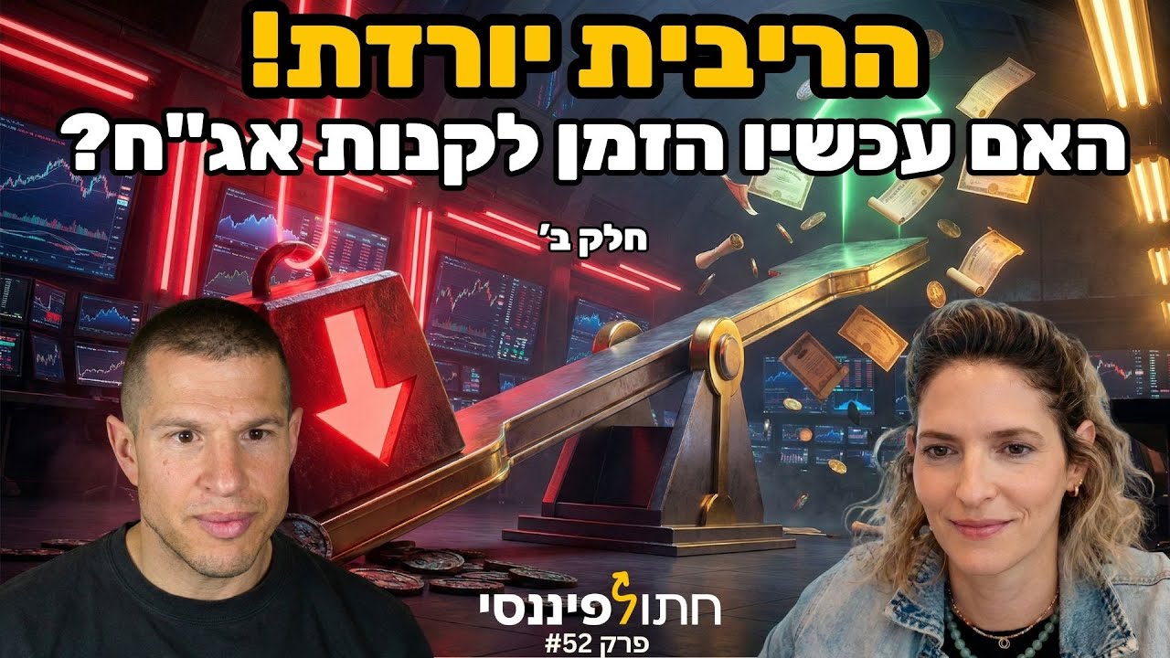 הריבית יורדת, האג"ח מזנק: הצעד שחובה לעשות לפני שמאוחר מדי - גת מגידו בחלק ב על אג"ח - פרק 52