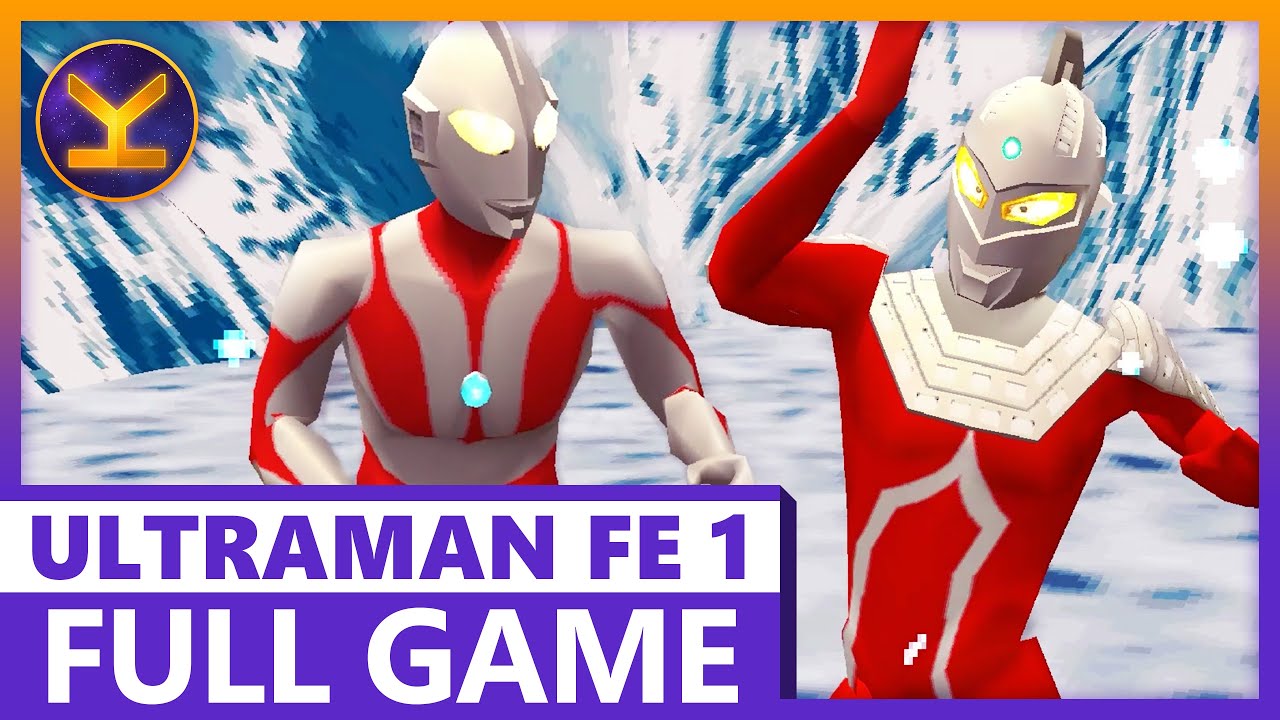 Ultraman Fighting Evolution (1998) PlayStation - Arcade Mode Gameplay - PS1