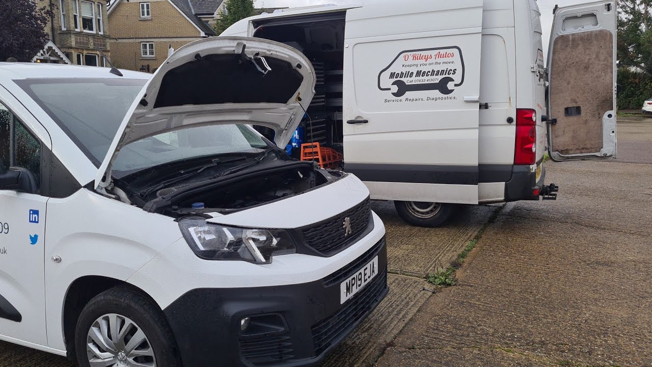 2019 Peugeot Partner 1.5 High Pressure Fuel Leak From Common Rail To Injection Pump