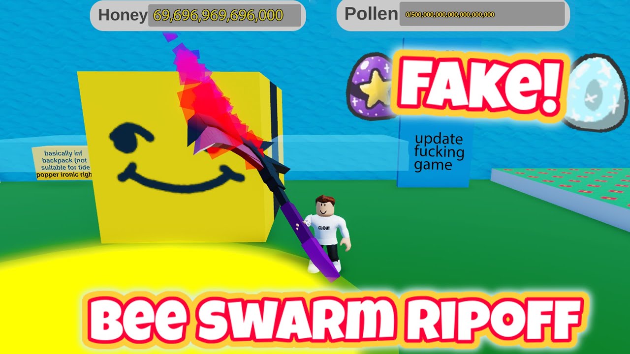 Playing Terrible Bee Swarm Rip-Offs..