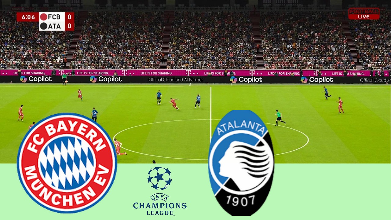 Bayern vs Atalanta – Champions League 25/26 | Simulazione PES 2021
