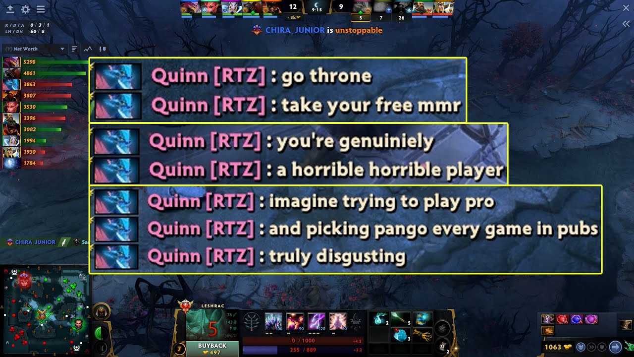 QUINN MALDING when CHIRA_JUNIOR picked Pango & did TheQuinn after 3 deaths