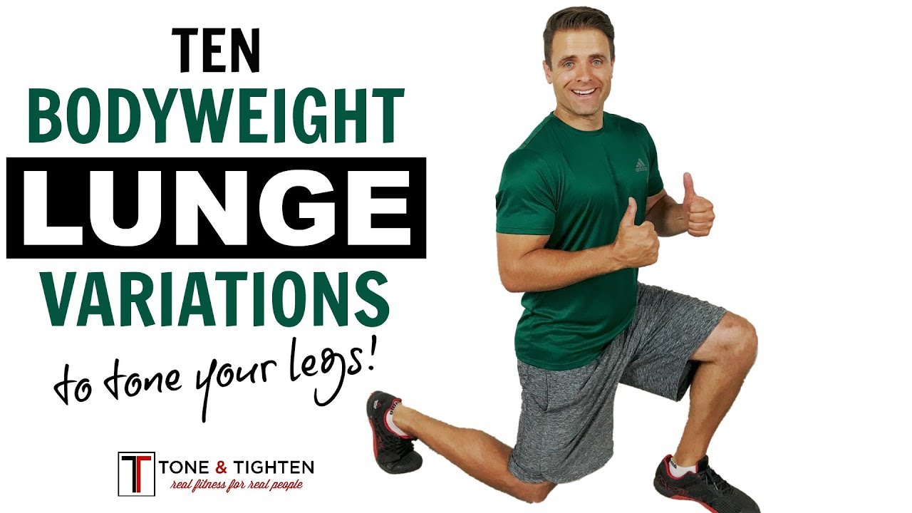10 Lunge Variations To Tone and Sculpt Your Legs