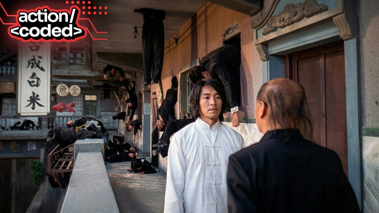 the one vs the many - kung fu hustle (2004)