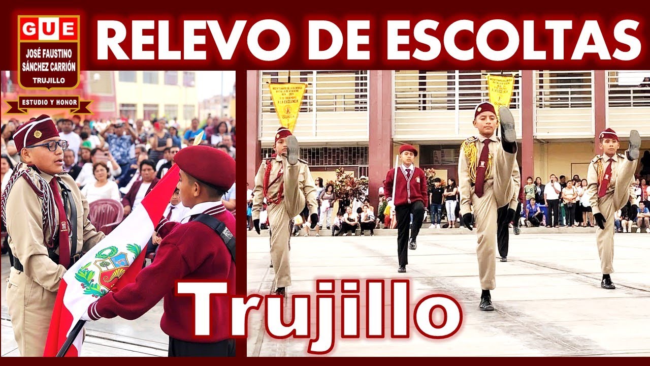 🇵🇪 GUE JFSC - RELEVO DE ESCOLTAS  2024-2025 - Escolta y Estado Mayor Bicentenaria - Trujillo Perú