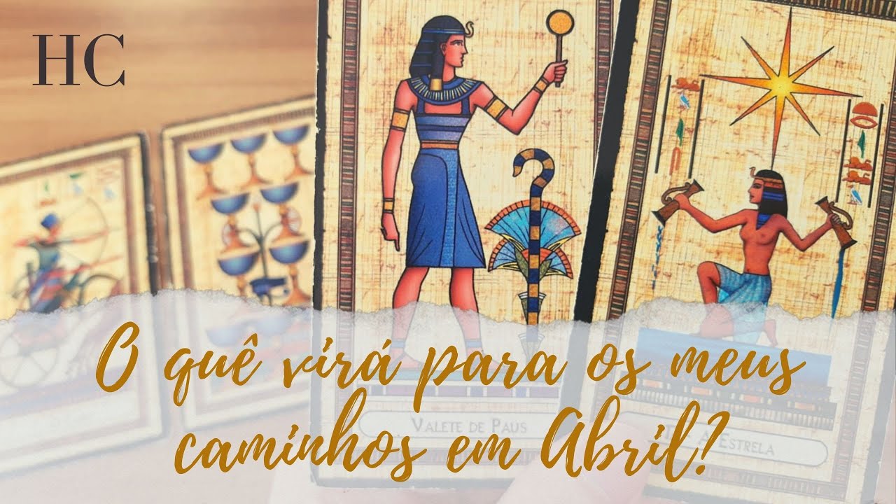 O quê VIRÁ para os MEUS CAMINHOS em ABRIL? - Henrique Cecatto Tarot