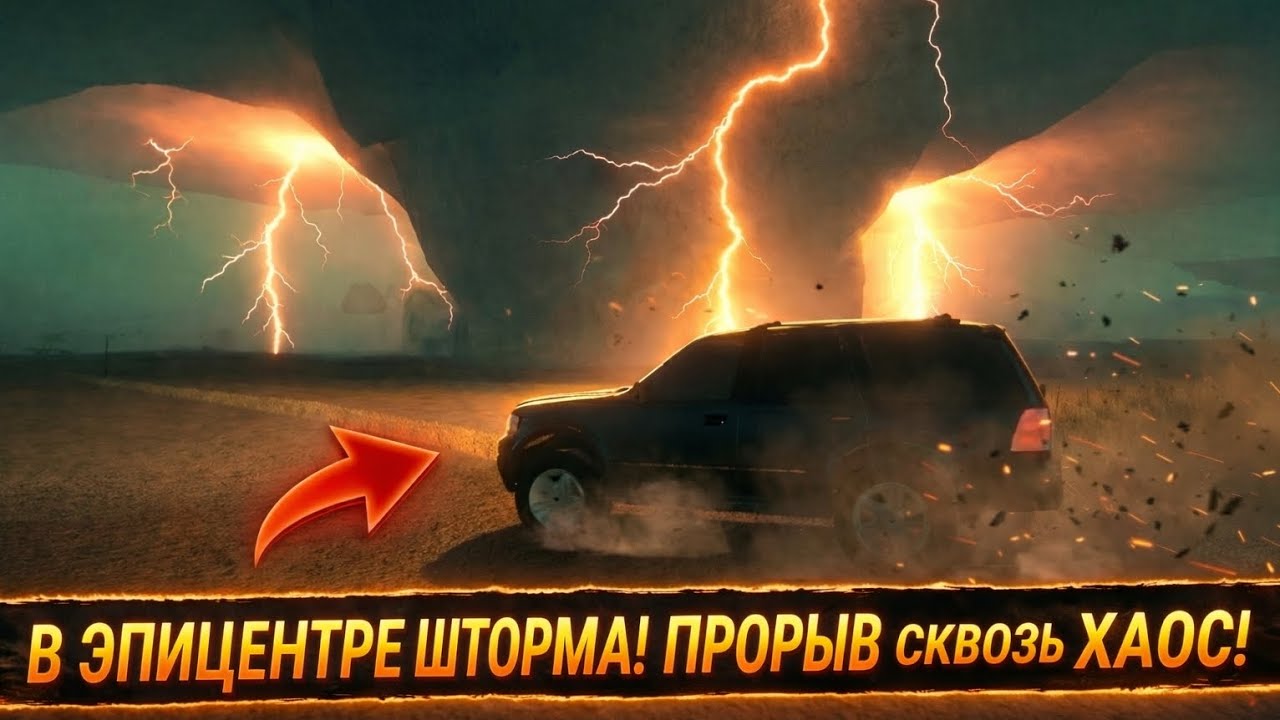 ВЪЕХАЛ В САМОЕ БОЛЬШОЕ ТОРНАДО В ROBLOX 🌪️ Я НЕ ОЖИДАЛ ТАКОГО ФИНАЛА
