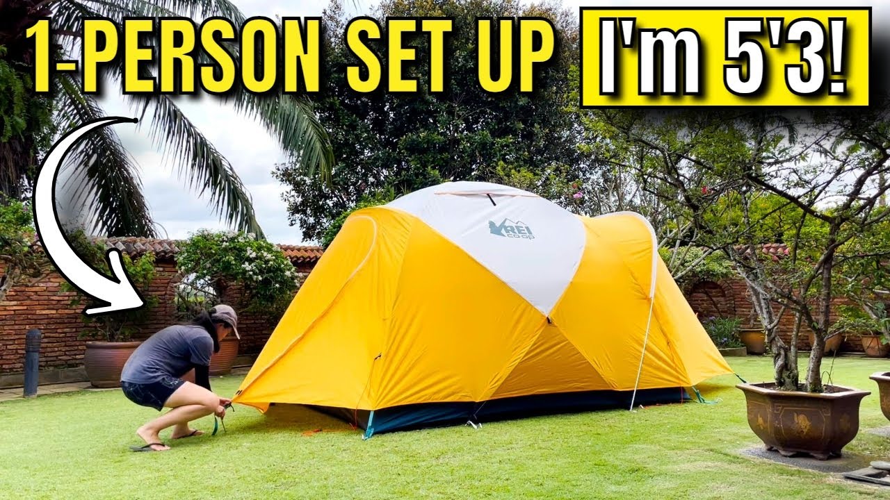 How to Set Up the REI Base Camp 6-Person Tent