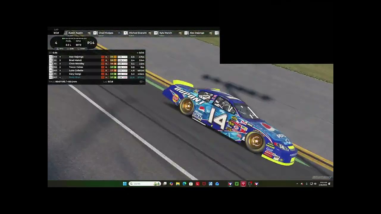 IRACING COT Impala