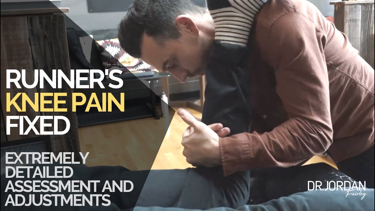 Knee Pain Relief with Chiropractic Adjustment - Runner's Knee