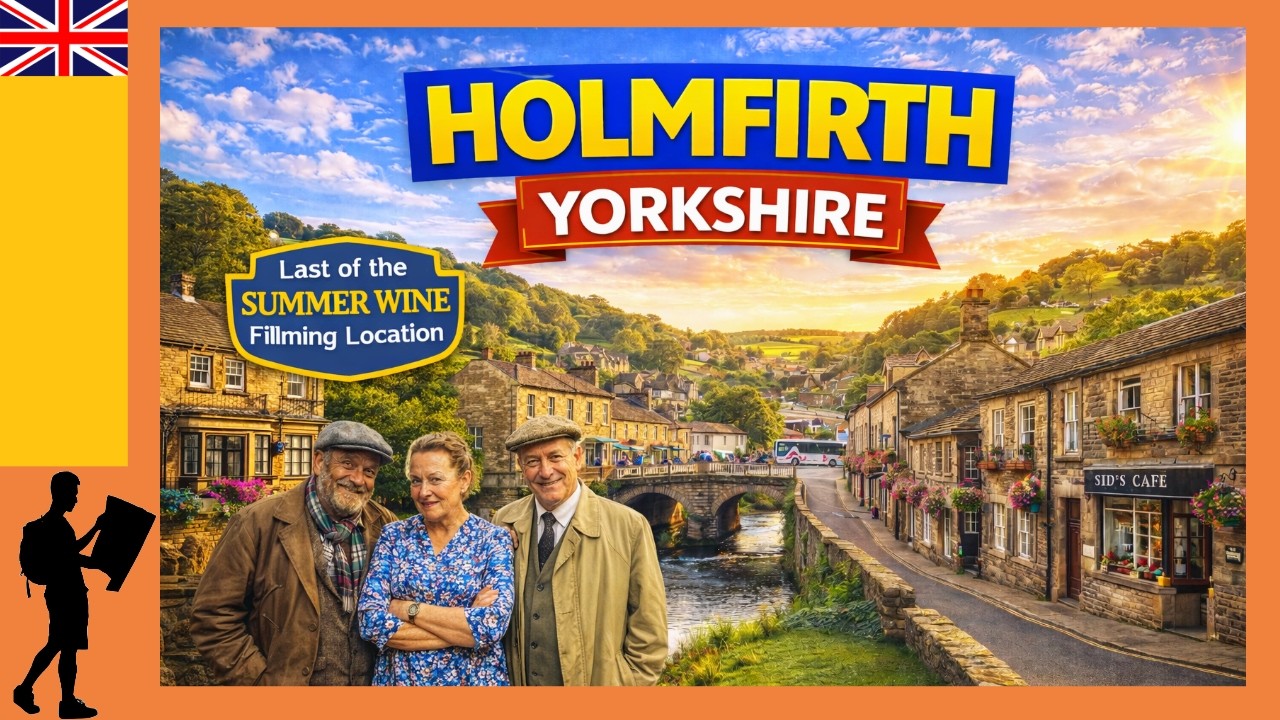 Holmfirth Yorkshire 🇬🇧 | Walking Tour of Last of the Summer Wine Country