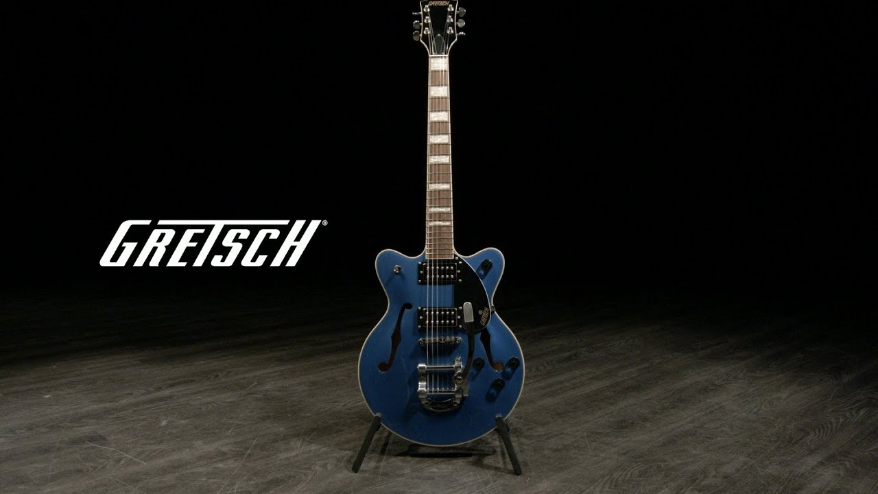 Gretsch G2655T Streamliner CB Jr, Fairline Blue | Gear4music demo