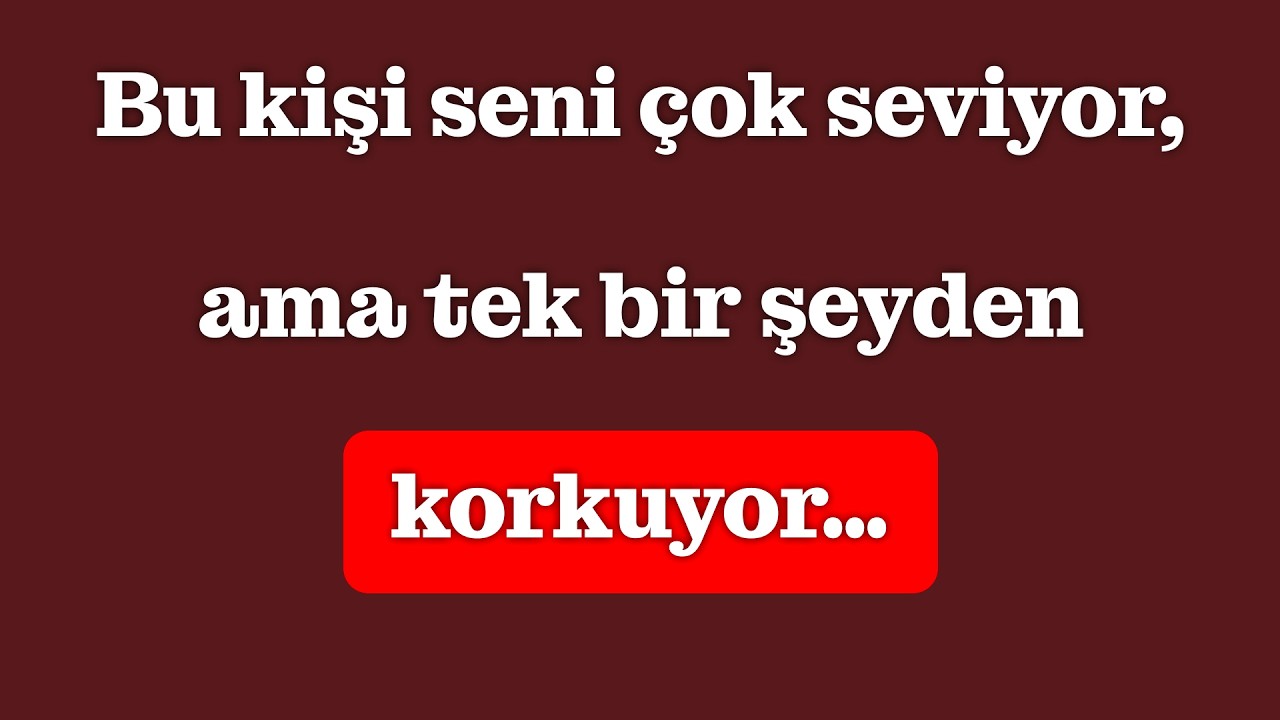 Bu kişi sana karşı sevgi hissediyor, ancak bir şeyden korkuyor | Carl Jung