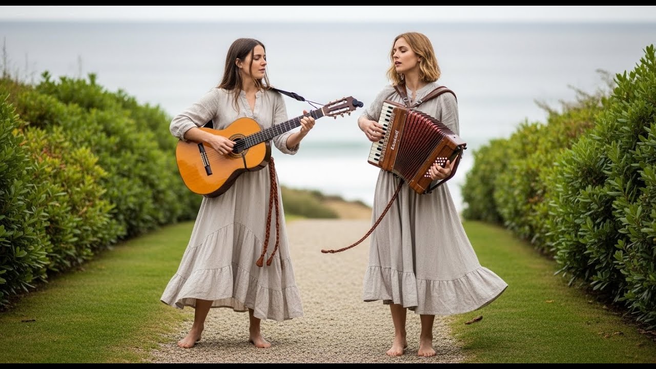 Calm Mediterranean Guitar And Accordion Music For Relaxing Sunset By The Sea