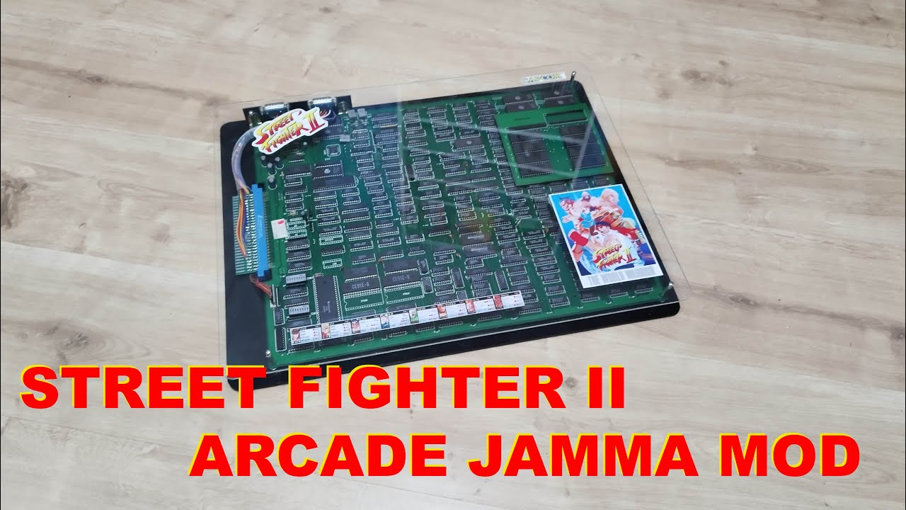 Street Fighter II Arcade Jamma Custom