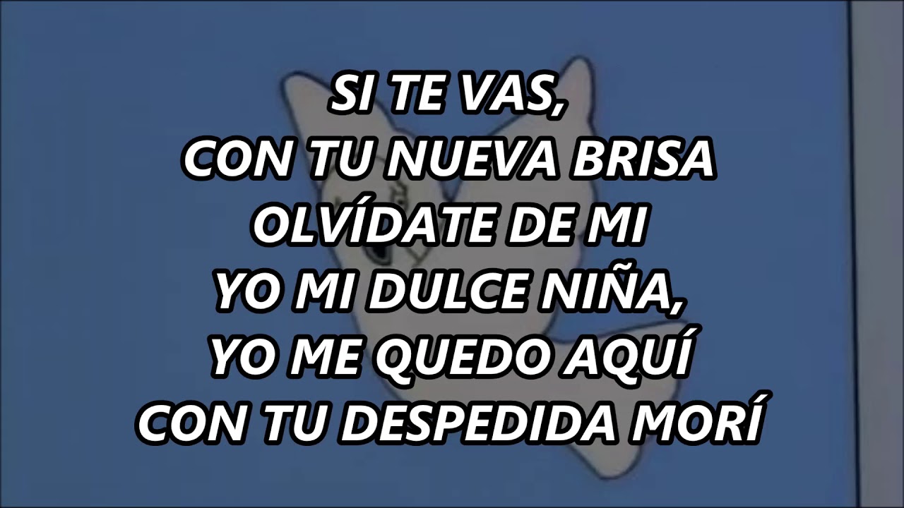 Escuchá - Triste Palomita (letra)