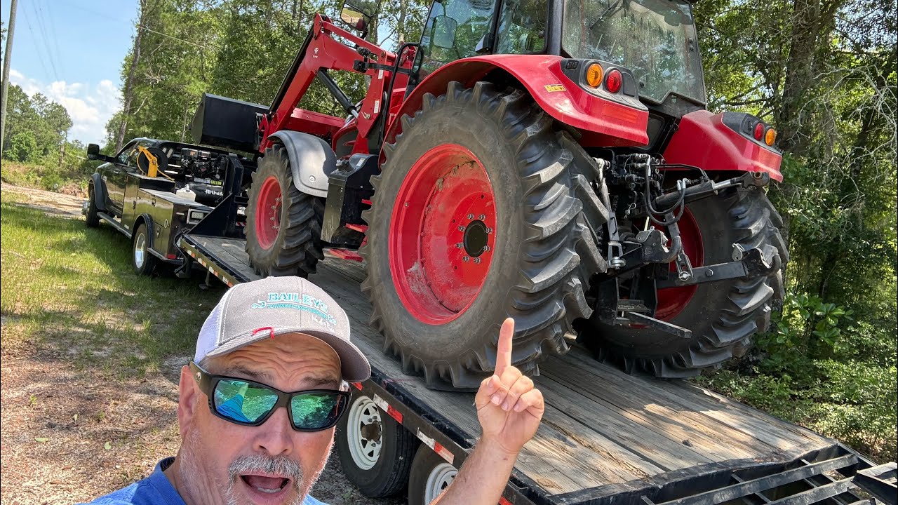 I got THE BIGGEST TRACTOR they make!
