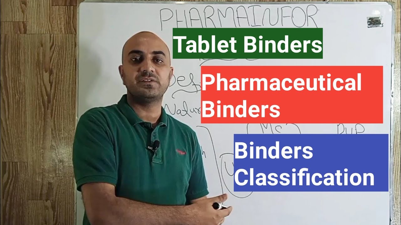 Tablet Binders | Binders-Excipient | Classification Of Binders | Pharmaceutical Binders
