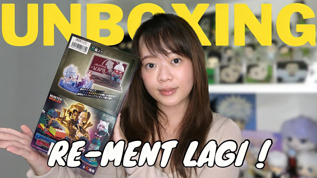 UNBOXING REMENT HUNTER X HUNTER DESKTOP DESQ 3
