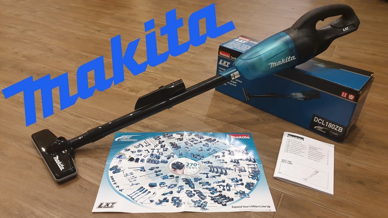 MAKITA DCL180Z Аккумуляторный пылесос LXT 18V Li-ion