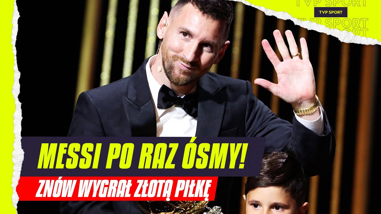 MESSI ZE ZŁOTĄ PIŁKĄ PO RAZ &Oacute;SMY W KARIERZE! REKORD PONOWNIE WYŚRUBOWANY!