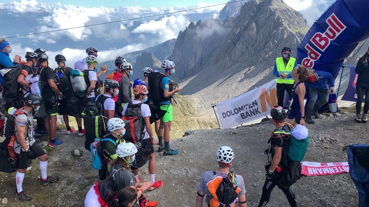 Dolomitenmann 2020 Paragliding Mass Start
