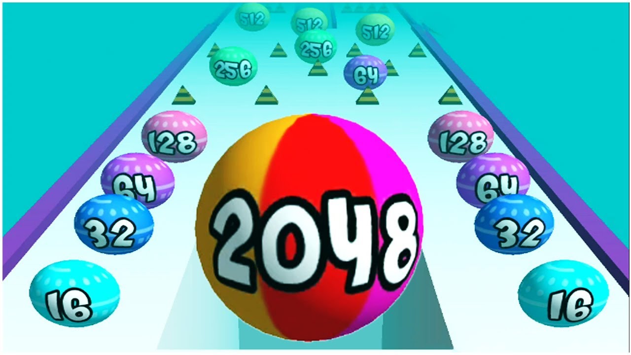 Merge 2048 Run Ball - 2048 merge ball - Gameplay Walkthrough - Max Levels (Lvl 61-80)