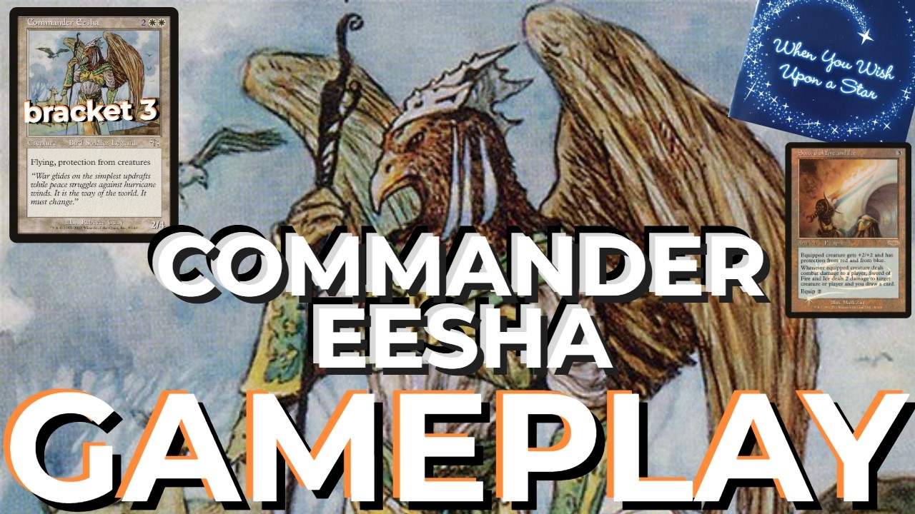 When you wish upon a star..🌠 COMMANDER EESHA! EDH Gameplay MTG vs Ashling, Spider-Man 2099, Volrath
