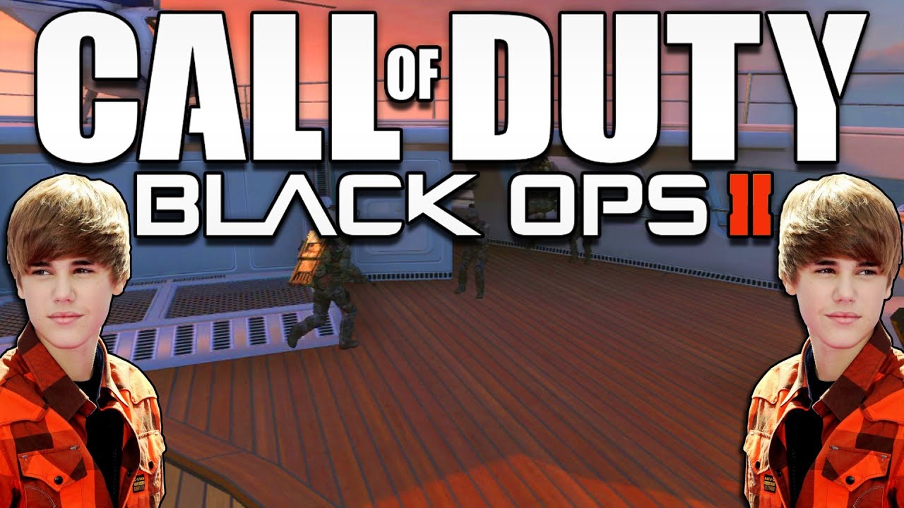 Black Ops 2 - What's This Noise? JUSTIN BIEBER! (Funny Black Ops 2 Trolling)