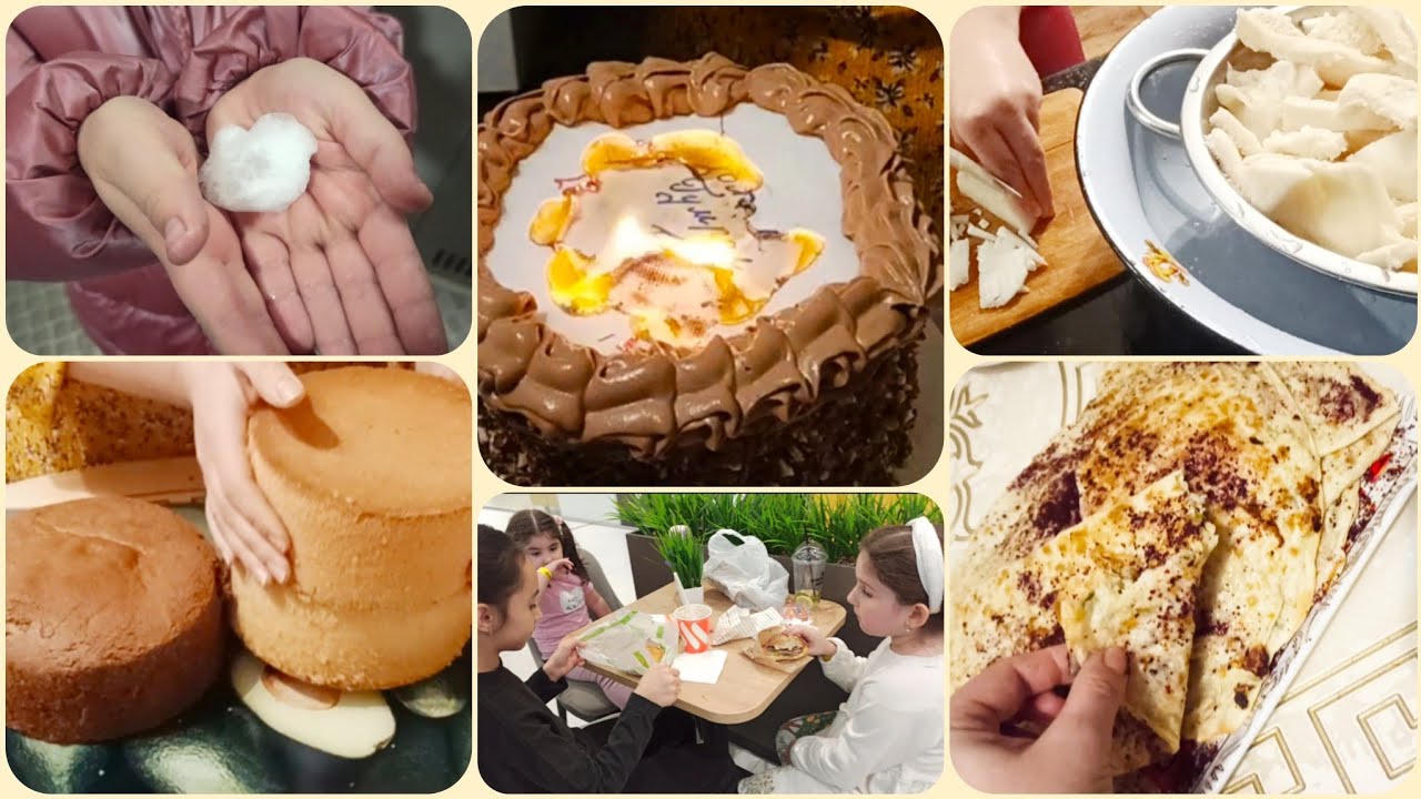 YANAN TORT 🔥QARIN QUTABI👌TƏZƏ QIZLARLA YIĞIŞDIQ🥰BİSKVİTLƏR HAQQINDA 🔴