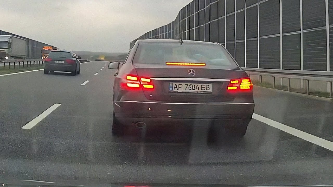 Celowe zajeżdżanie drogi przez Ukraińca na A4