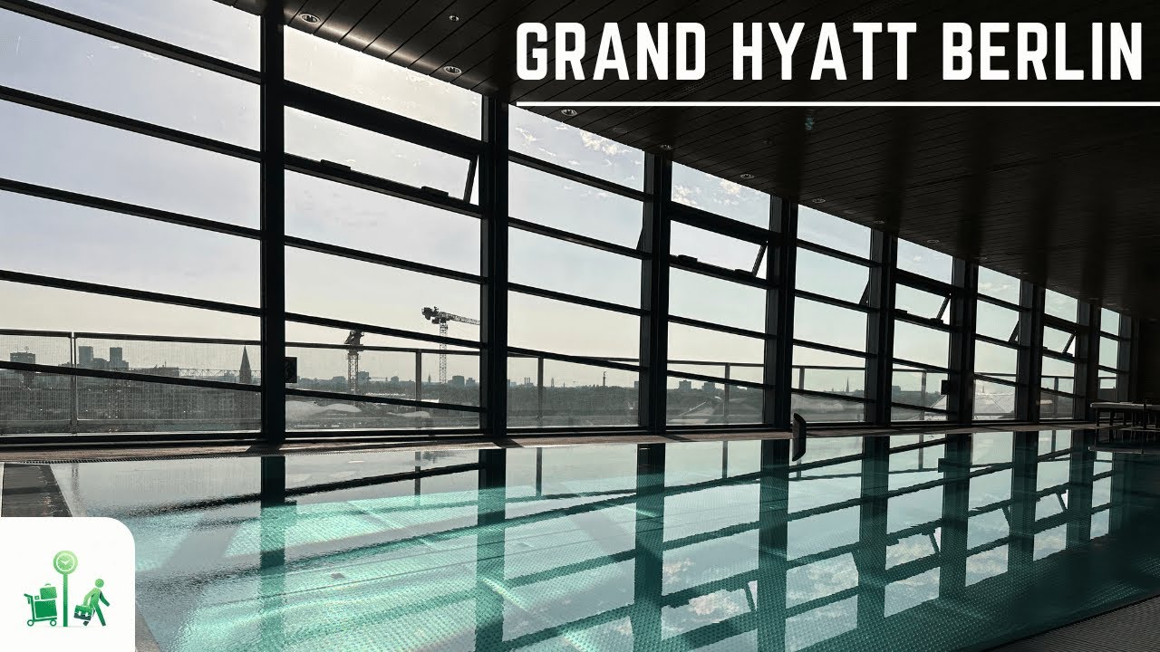 🏨 Berlins BESTER Pool?! - Das Grand Hyatt Berlin im Review!