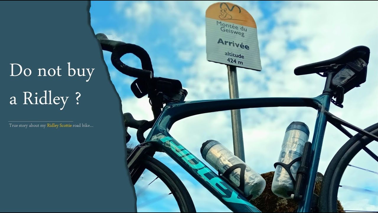 My experience with Ridley Fenix SLiC (2024) roadbike
