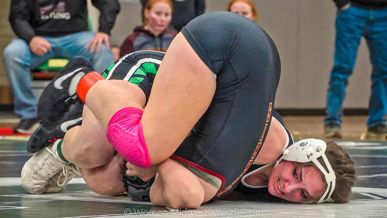 155 – Sophie Bellagamba {G} of Geneseo IL vs. Nicolette Boelman {R} of Morris IL