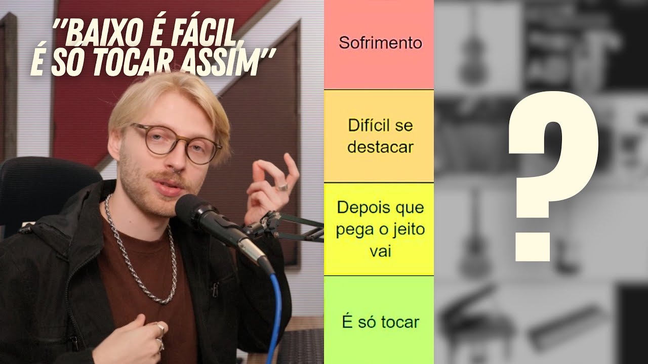 Qual o Instrumento Musical Mais FÁCIL? Rankeei os 13 Mais Comuns