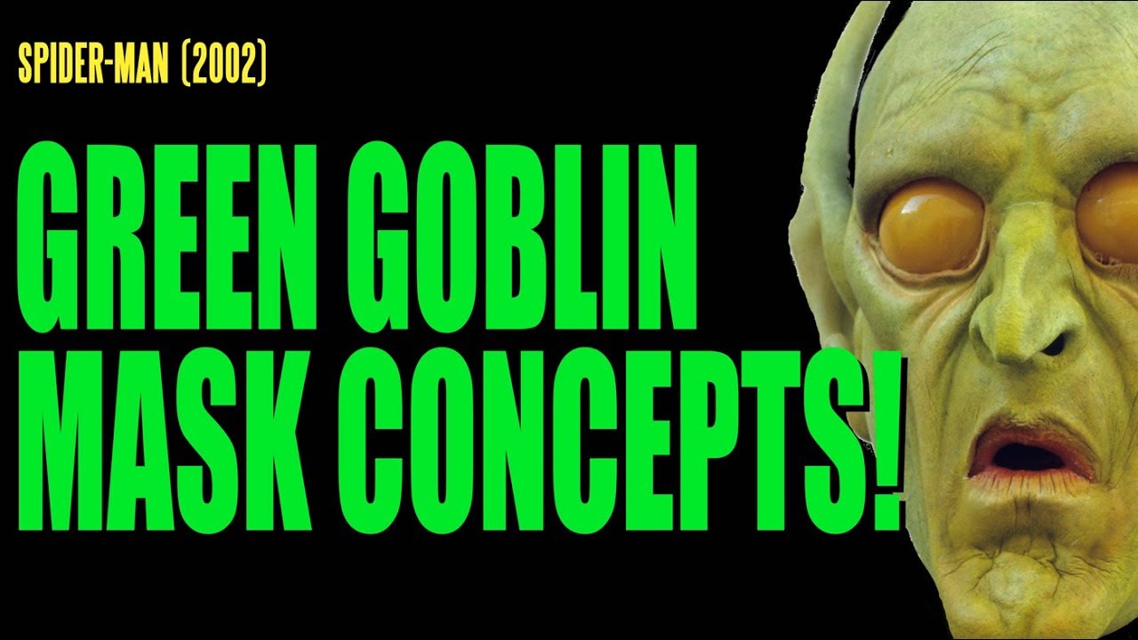 SPIDER-MAN Green Goblin Mask Concept Art ADI BTS