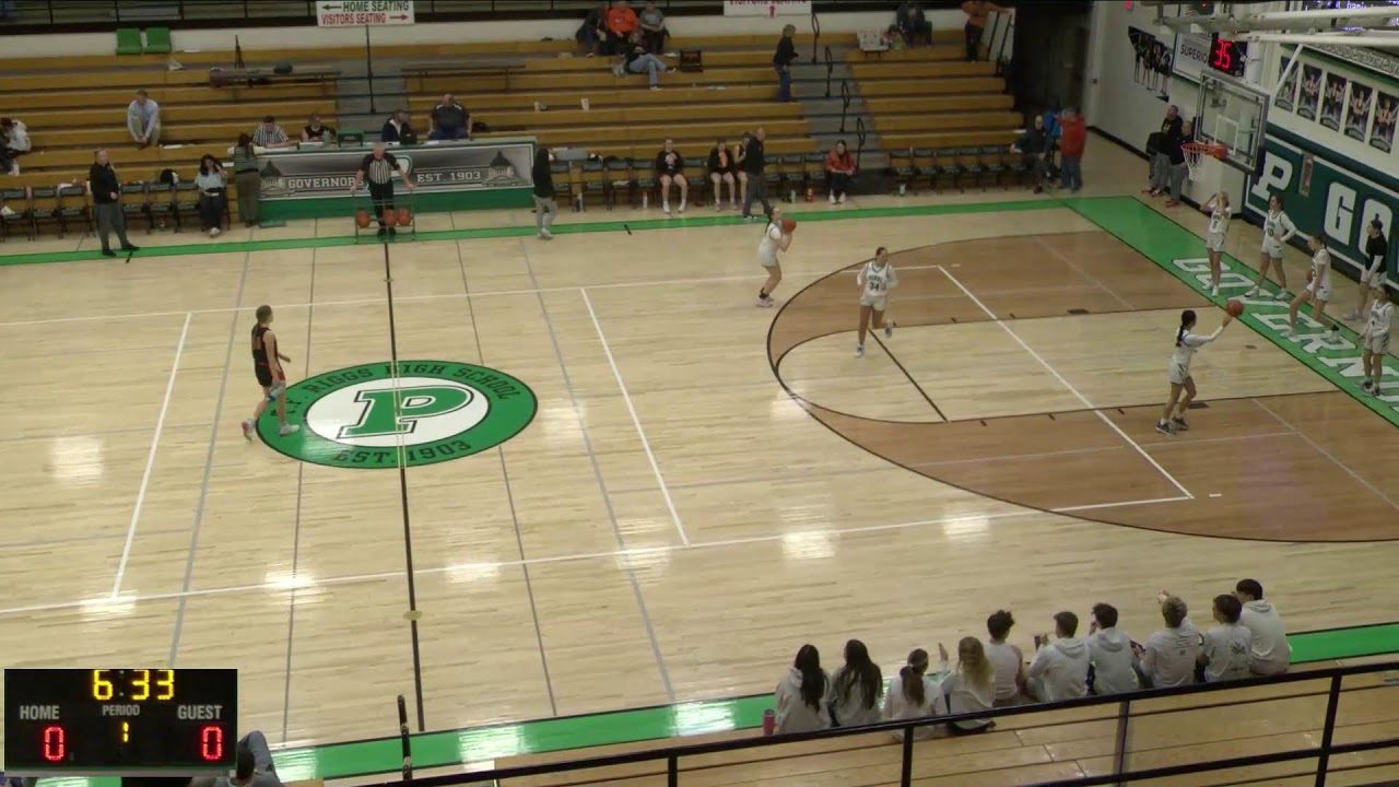 Pierre T.F Riggs vs Huron High School Girls' Varsity Basketball
