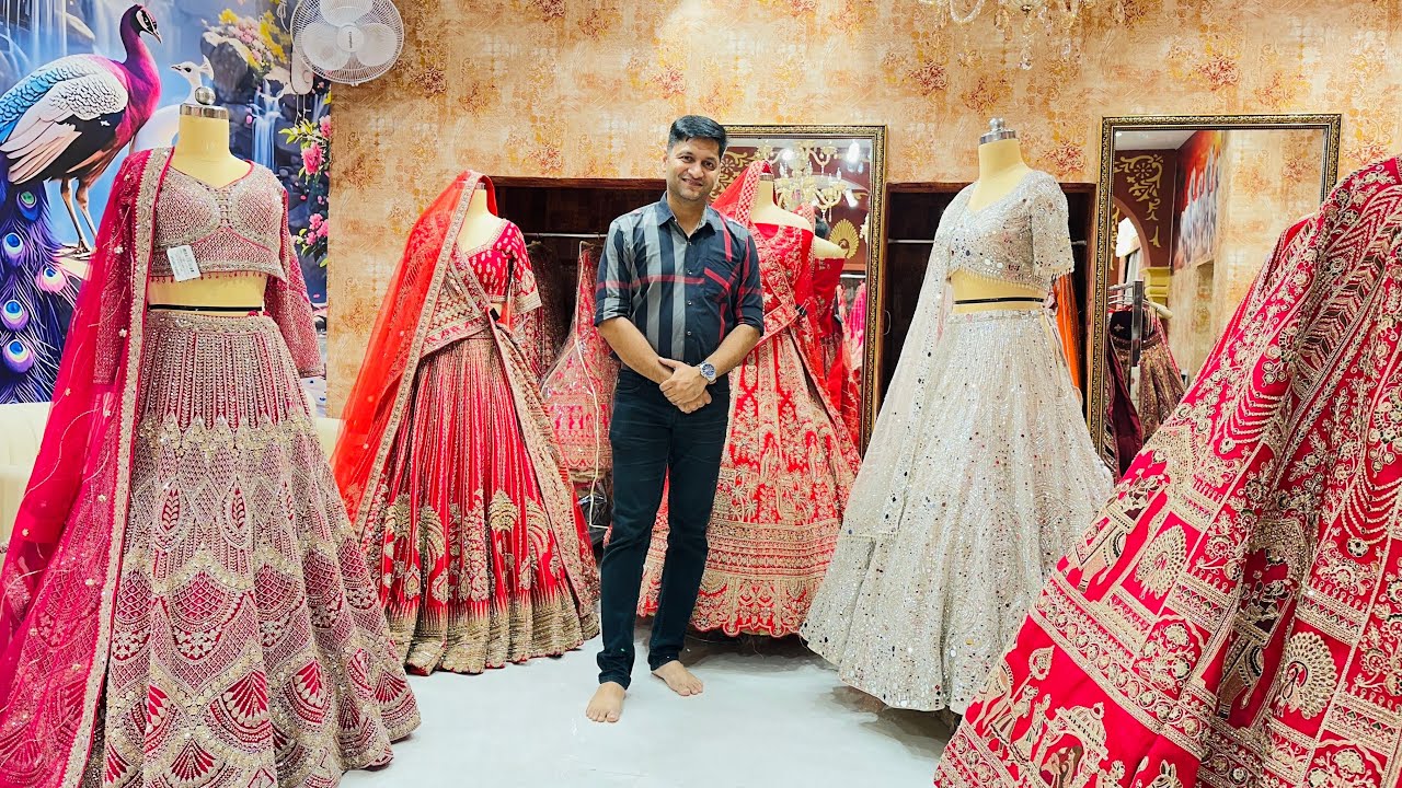सासे थम जायेगी जब 40,000-50,000 के लहंगे 15,000 में मिलेगे | Chandni Chowk Lehenga Market | Delhi 
