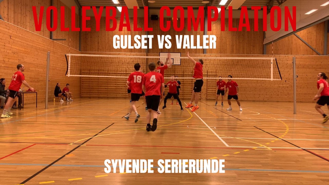 Volleyball | Gulset VS Valler | Syvende serierunde