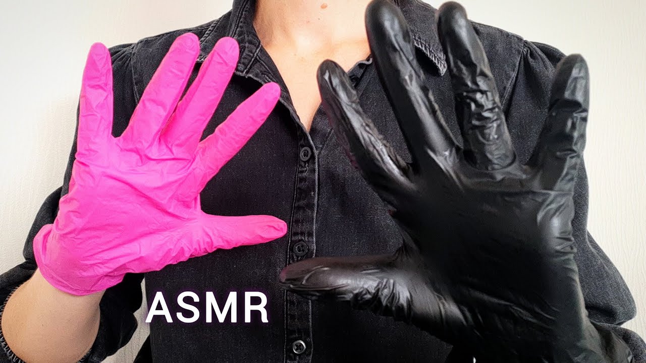 Relaxing ASMR 🤤 Finger Fluttering & Hand Movements | Glove/Hand Sounds