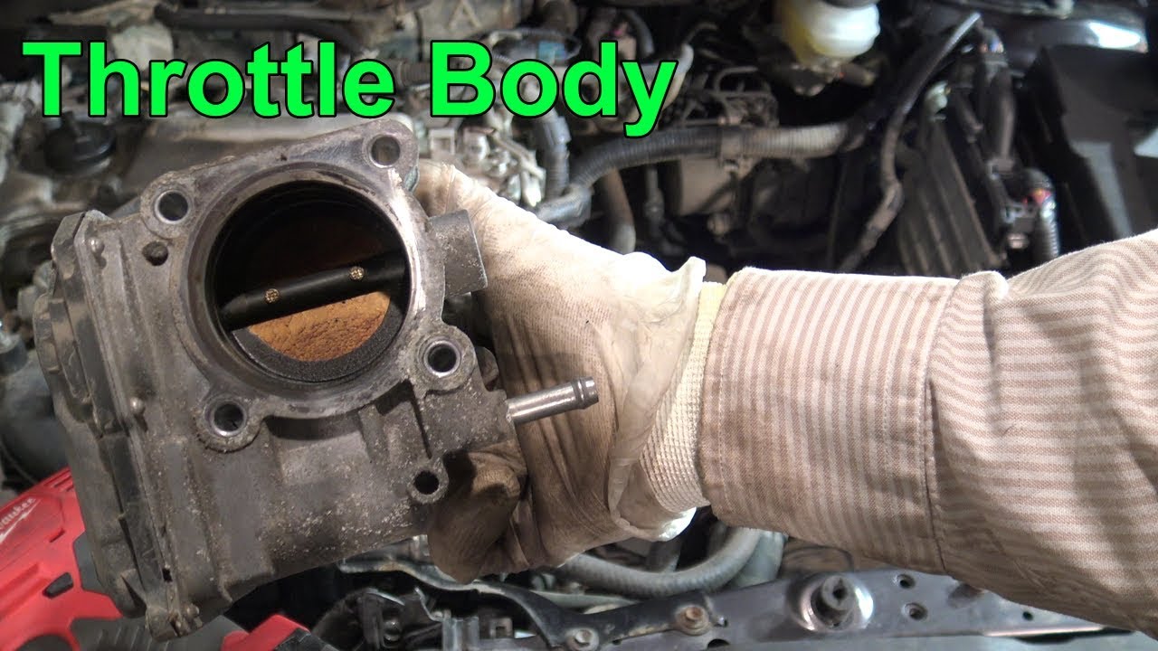 How to replace Throttle body Toyota Corolla Dual VVT-i engine. Years 2007 to 2018