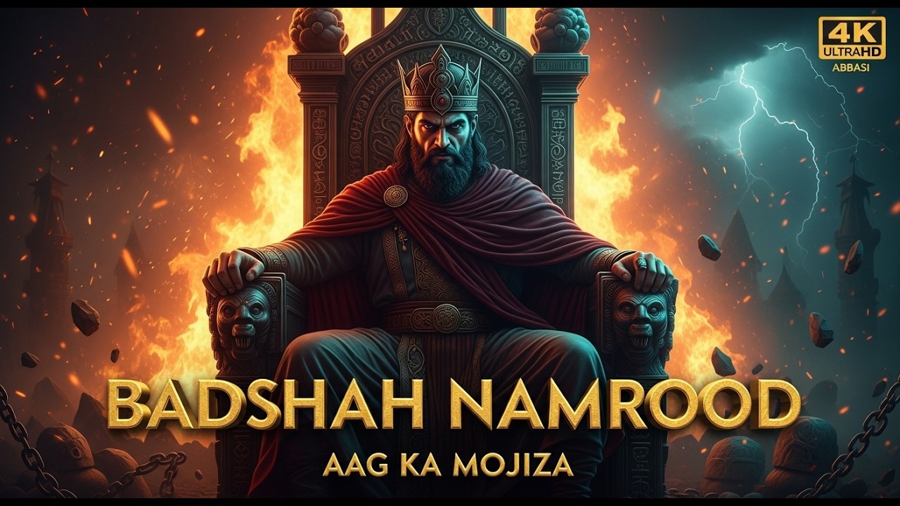 Aag Bhi Jala Na Saki! Jab Namrud Khamosh Ho Gaya | Hazrat Ibrahim (AS) Ka Waqia