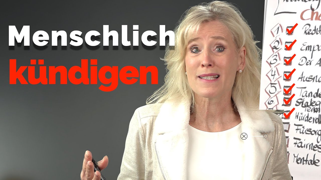Die beste Checkliste für schwierige Kündigungsgespräche