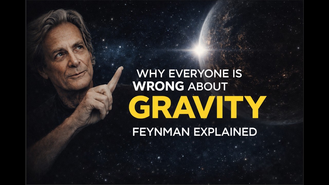 Why Everyone Is Wrong About Gravity — Feynman Explained.